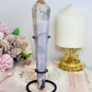 Agate Tower | Wand 18cm On Stand