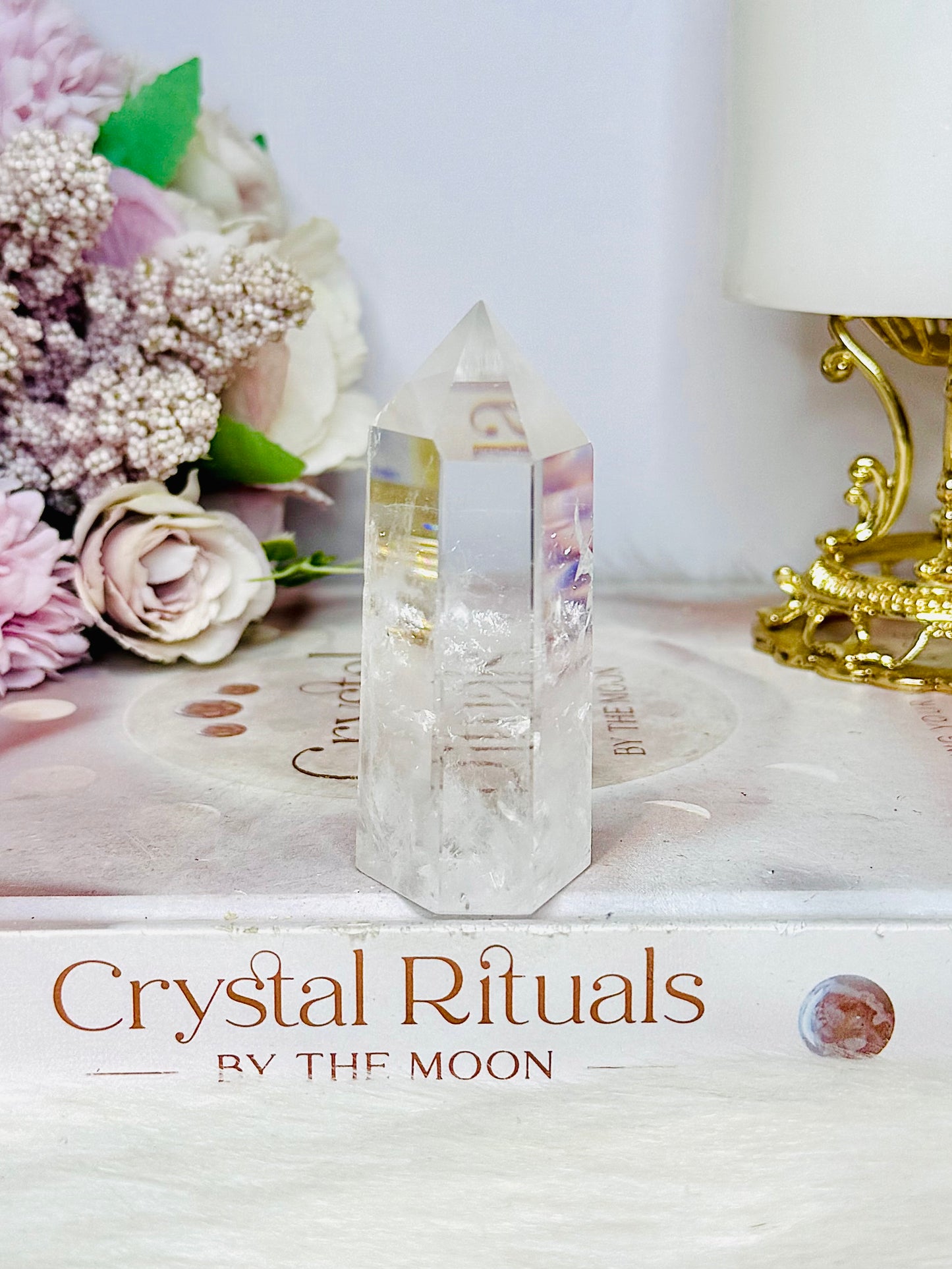 High Grade Clear Quartz Tower 7cm
