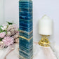 Large Natural Blue Onyx Generator | Tower 23cm