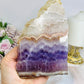 Crazy Lace Amethyst Slab on Stand (slab size 14cm)