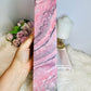 Huge Natural Pink Opal Carved Tower 34cm 1.98KG