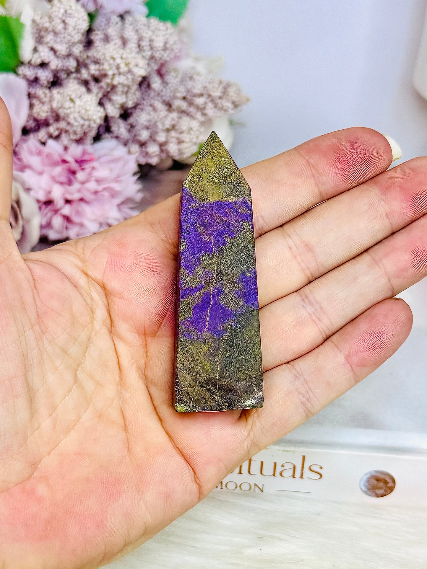 Natural Stitchtite | Atlantisite Tower 7cm