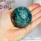 Natural Emerald with Pyrite Sphere on Stand 253g