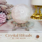 Natural Rose Quartz Sphere On Stand 302grams