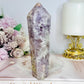 High Grade Rare Amethyst X Flower Agate Carved Sceptre | Tower 14cm