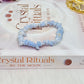 Beautiful Blue Lace Agate Bracelet in Gift Bag