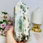 Chunky Ocean Jasper Druzy Tower 16cm 825g