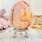 Large 659gram Carnelian Egg On Stand