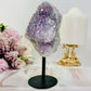 Large Angel Aura Amethyst Cluster on Stand From Brazil 16cm