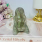 Large Mother Earth Fluorite Carving 9cm 313g