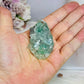 High Grade Transparent Green Fluorite Cubed Specimen 5.5cm