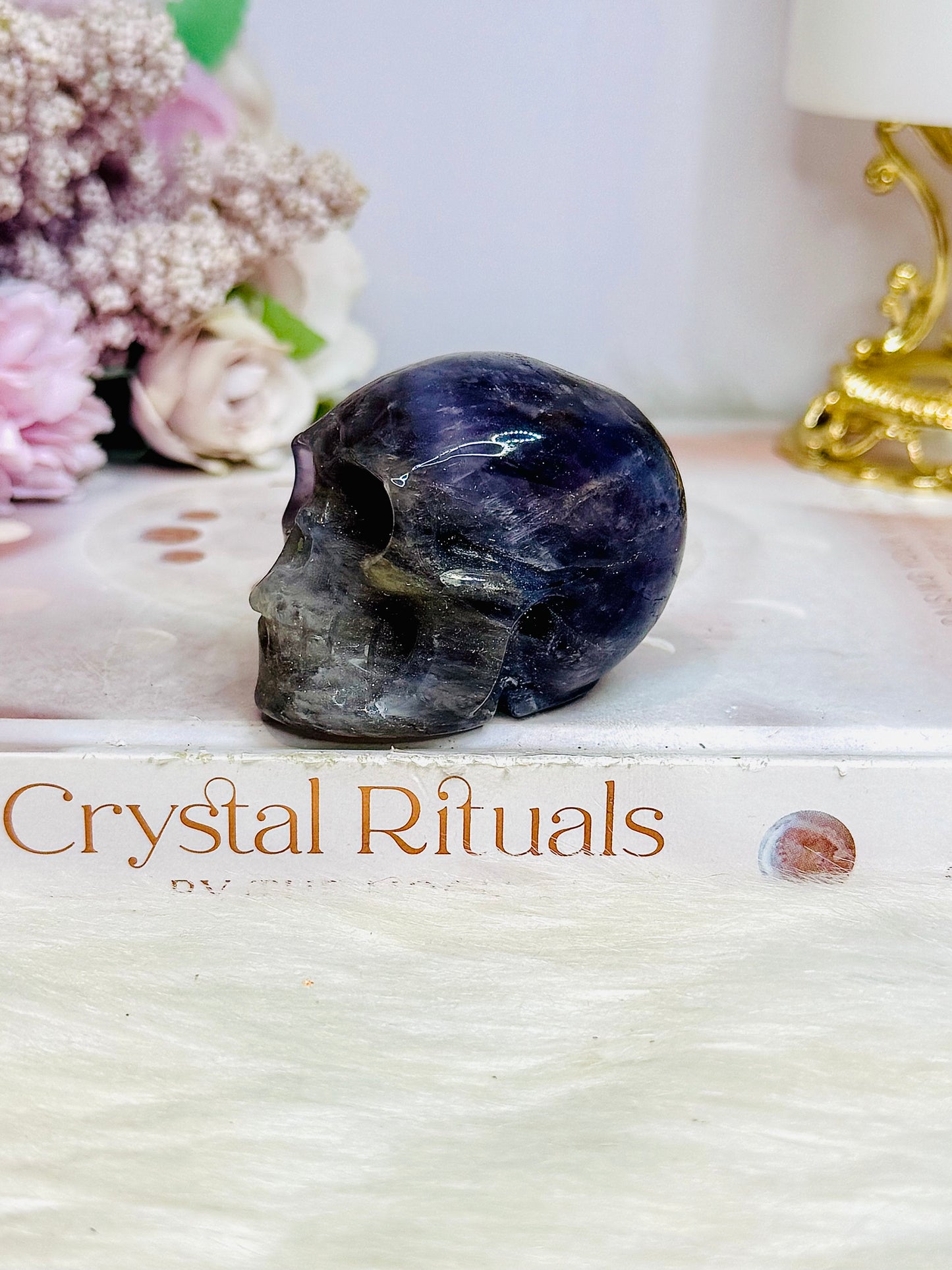 Amethyst Carved Skull 6cm
