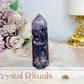 Purple Lepidolite Tower 8cm