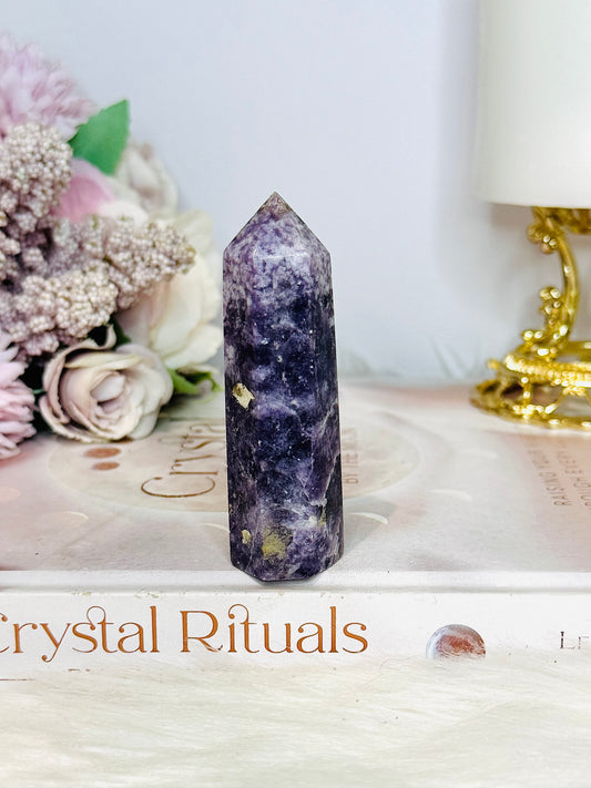 Purple Lepidolite Tower 8cm