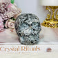 Yooperlite Carved Skull 331g
