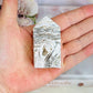 Lovely 6.5cm Chunky White Crazy Lace Druzy Point | Tower