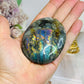Labradorite Freeform Full of Flash on Stand 7cm