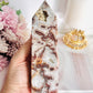 Absolutely Incredible Natural Mexican Lace Agate Druzy Chunky Tower 16cm