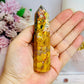 Crazy Lace Agate Tower 11cm
