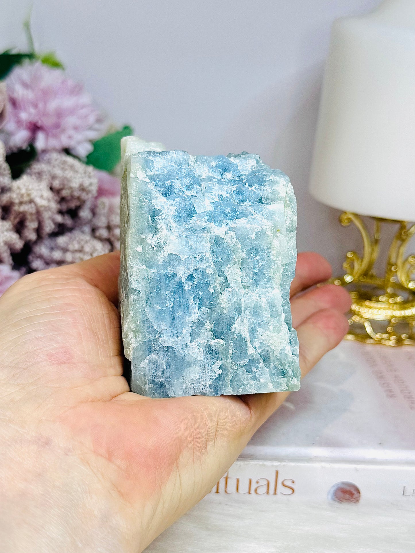 Natural Aquamarine Chunky Specimen 253g 7cm