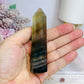 Green Fluorite Tower 9.5cm (chip on tip) Reduced