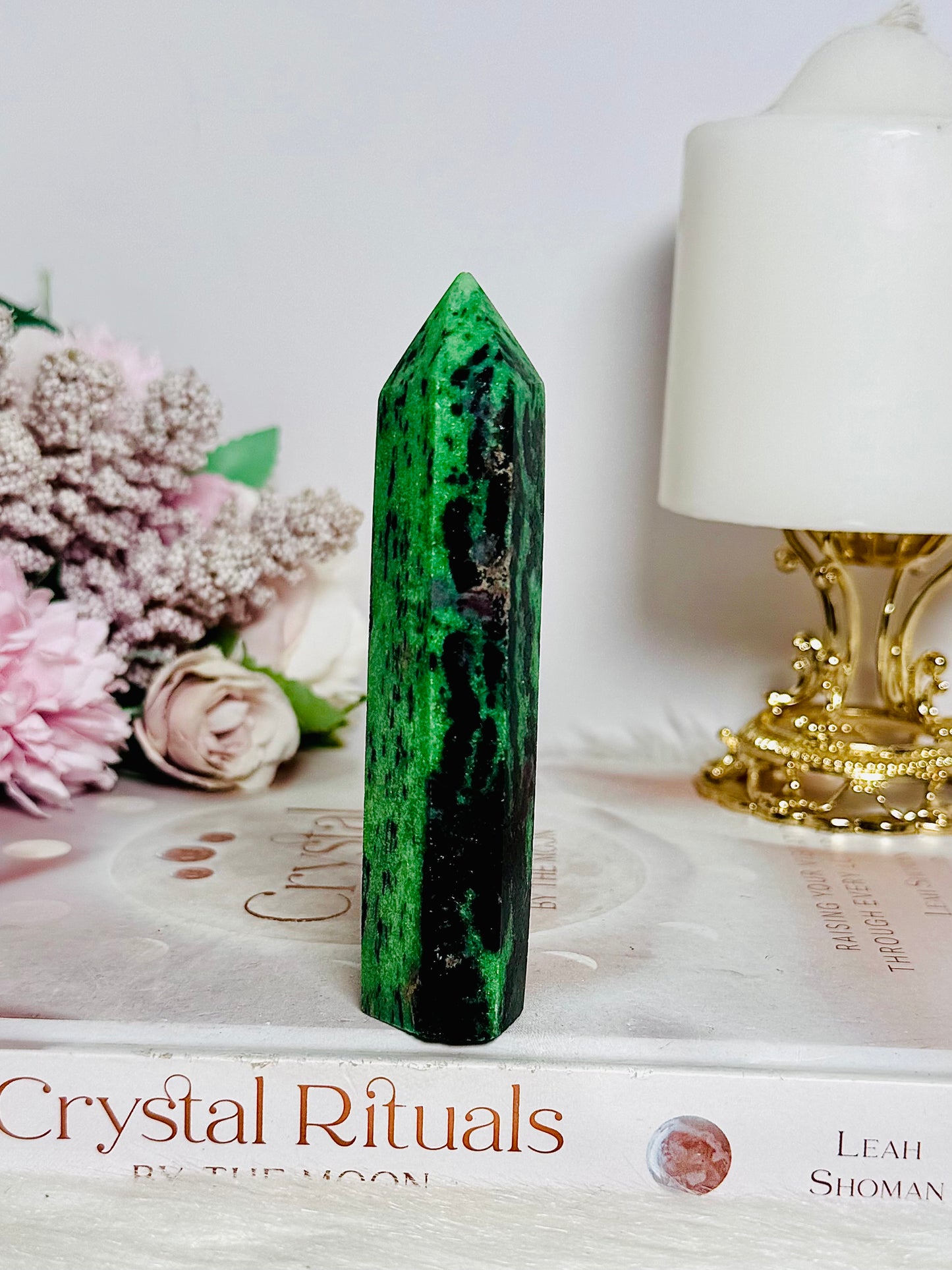 Ruby In Zoisite Tower 11cm