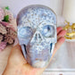 Huge High Grade Ocean Jasper Carved Skull 1.6KG