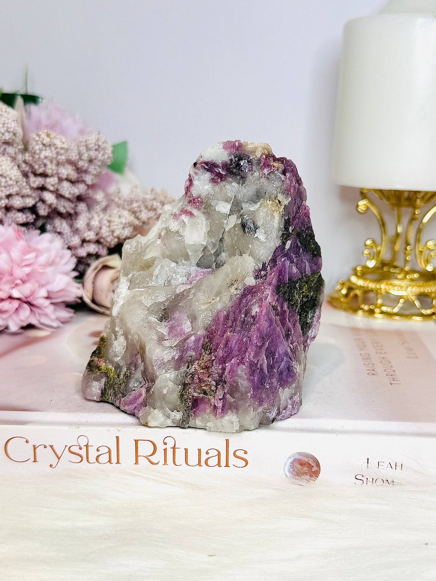 Large Natural Tourmaline Freeform Specimen 553g