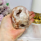Natural Pink Amethyst Druzy Freeform 451g 7cm