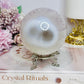 Large Druzy Amethyst Sphere on Stand 618g