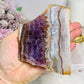 Natural Crazy Lace Amethyst Slab 12.5cm