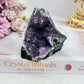 Base Cut Amethyst Cluster From Brazil 7cm