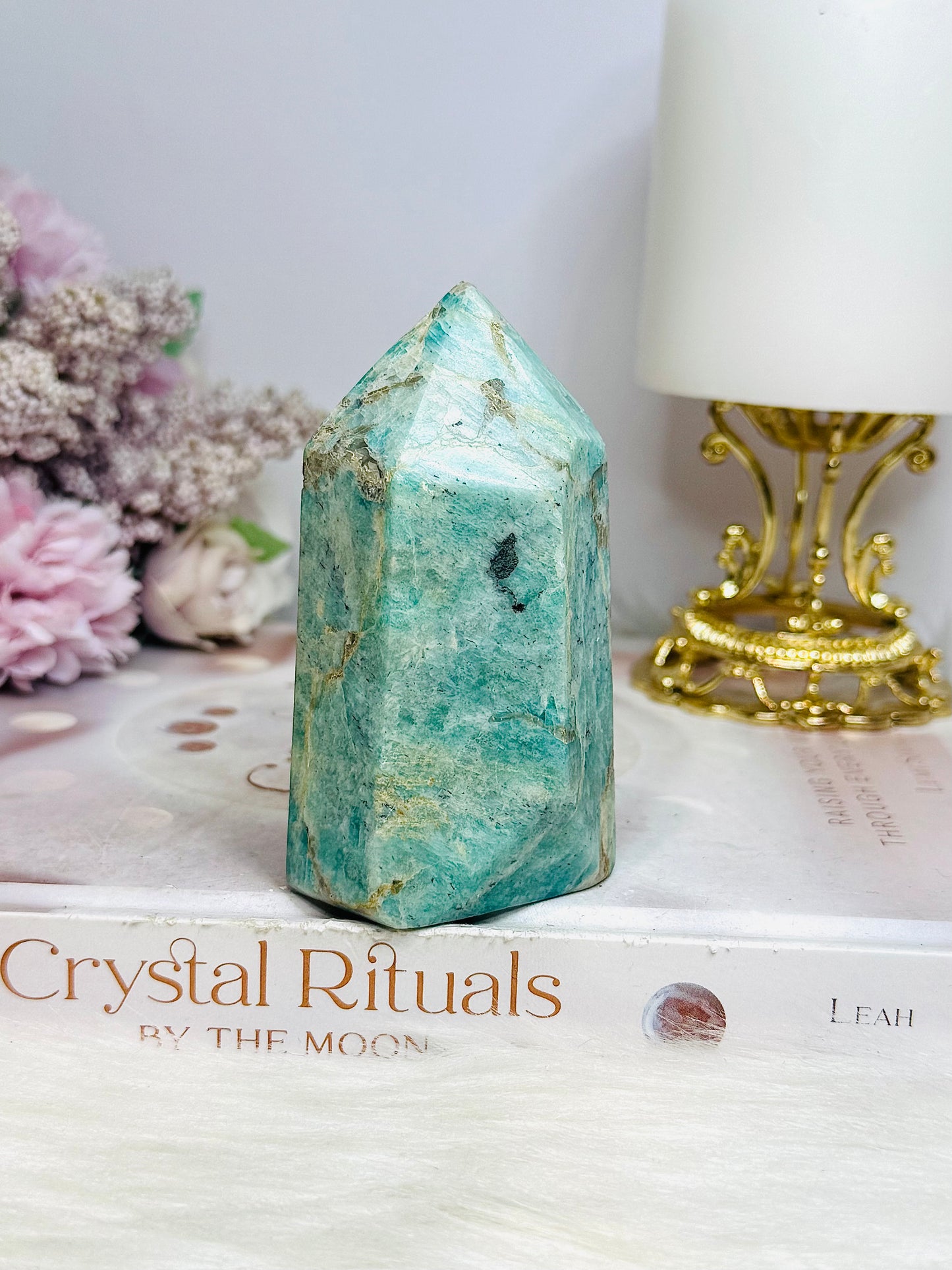 Chunky Amazonite Tower 9cm 240g