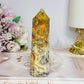 Crazy Lace Agate Tower 11cm