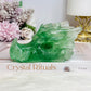 Green Fluorite Carved Dragon 11cm 464g