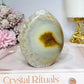 Druzy Agate Freeform From Brazil 289g