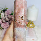 Huge Pink Amethyst Chunky Druzy Tower 25cm 1.45KG