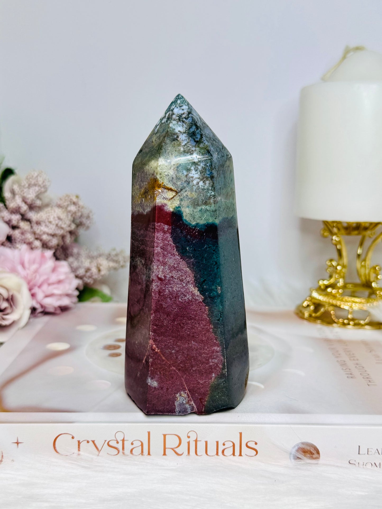 Chunky Ocean Jasper Tower 12.5cm