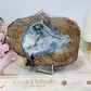 Large Dugway Sugar Druzy Agate Nodule From Utah USA 562g 14cm