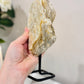 Large Natural Gold Mica Specimen On Stand 20cm 545grams