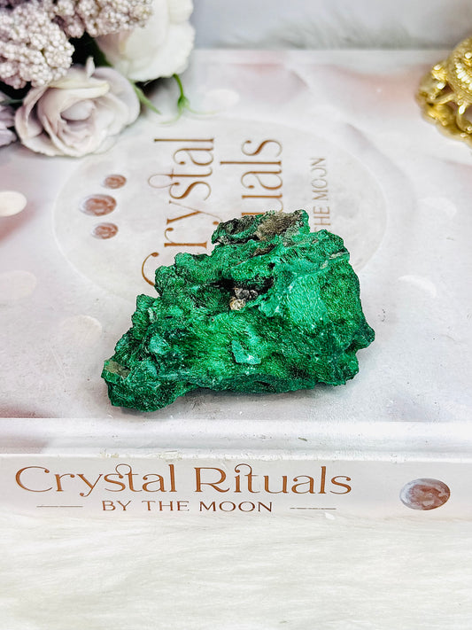 Natural Velvet Malachite Specimen 7.5cm