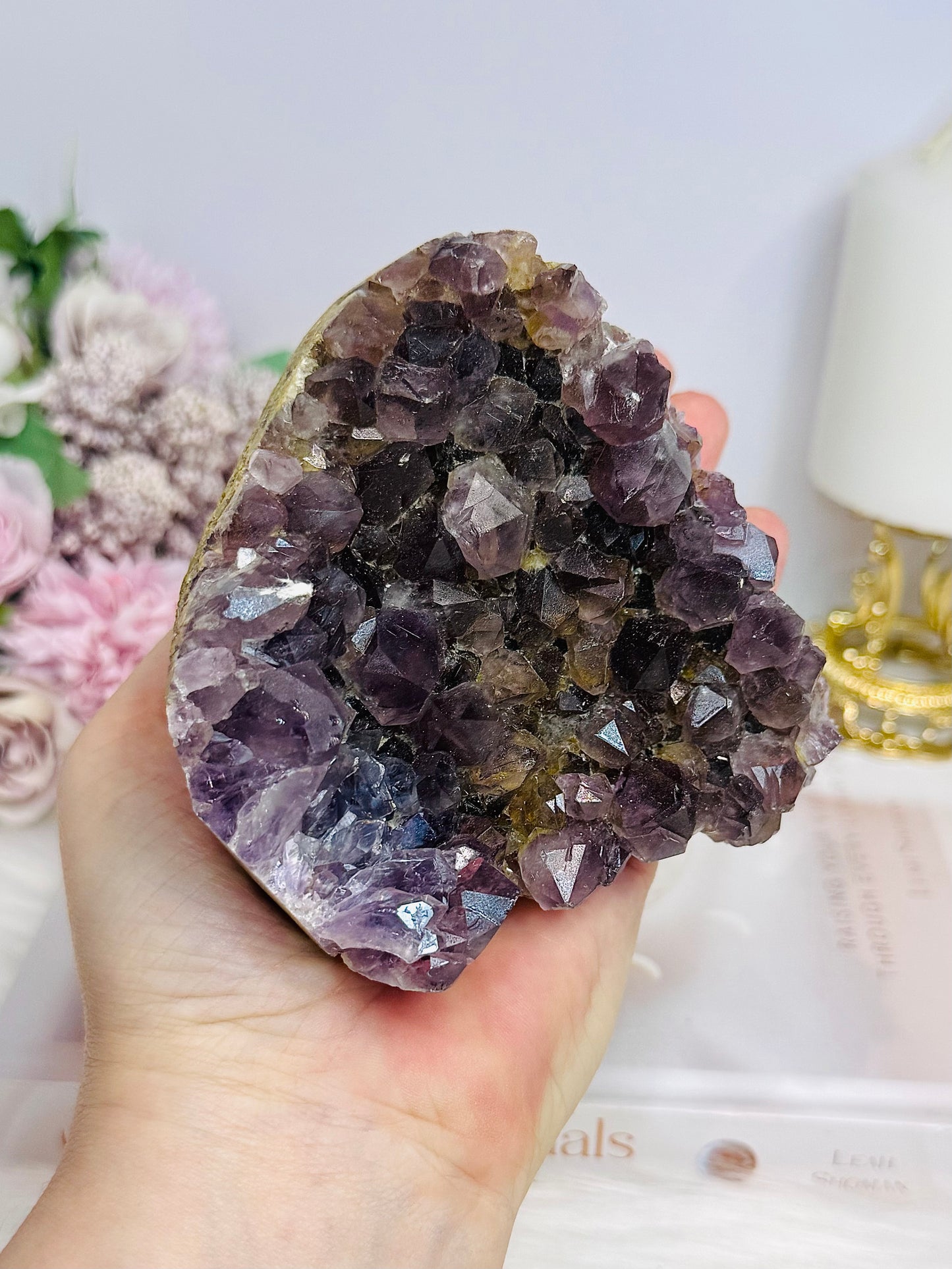 Large Amethyst Cut Base Cluster 10.5cm 573g