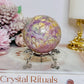 Rare Phosphosiderite Sphere On Stand 211g