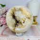 Huge Pink Amethyst Druzy Geode Sphere 11cm 1.86KG