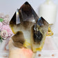 Large Smokey Quartz Cluster Freeform 1.3KG 13cm
