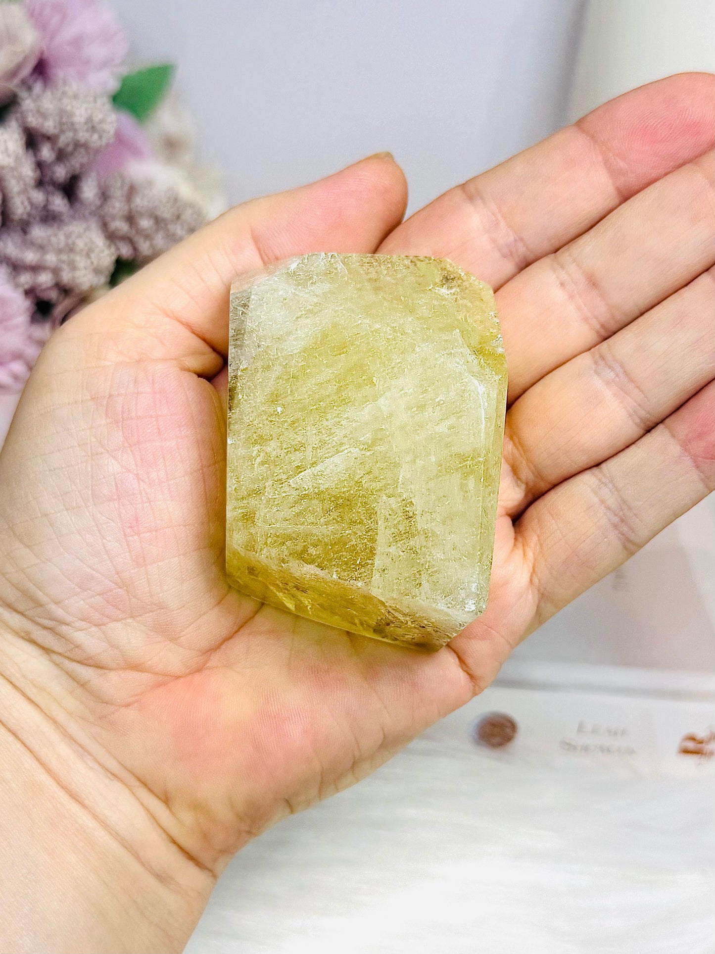 Citrine Freeforms with Rainbows 7cm 162g