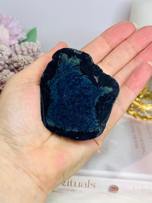Natural Vivianite Polished Nodule Specimen 7cm