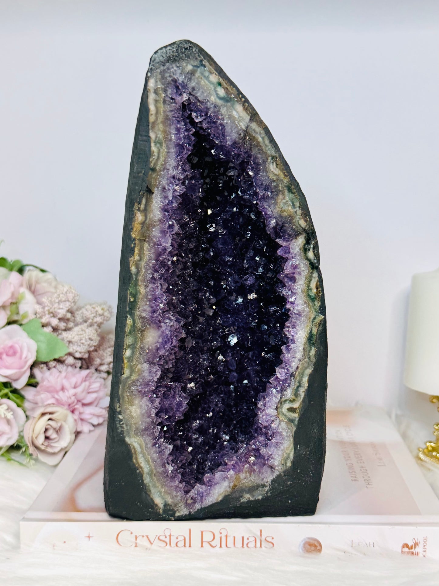Hugh High Grade Amethyst Cathedral 3KG 23cm From Brazil