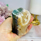 Pink Amethyst with Green Jasper Inclusions Druzy Freeform 466g 11cm