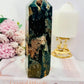 Chunky Large 17.5cm 927gram Ocean Jasper Tower